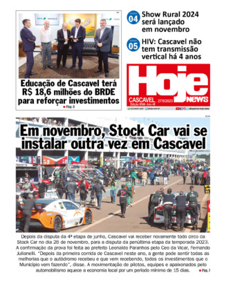 Hoje News | Edição 03/10/2023