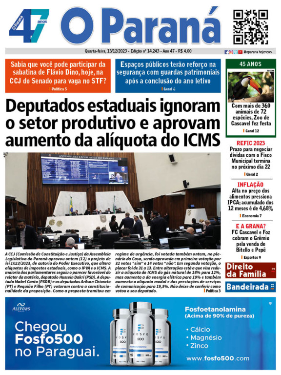 O Paraná | Edição 13/12/2023