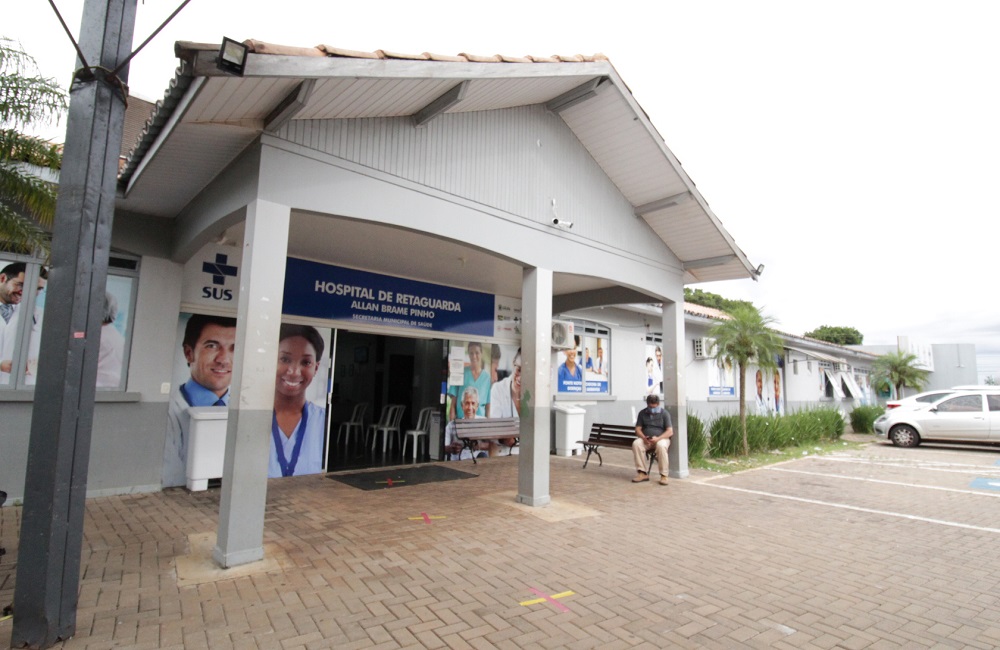 Hospital de Retaguarda, em Cascavel