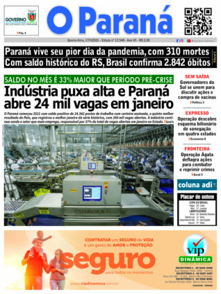 O Paraná | Edição 17/03/2021