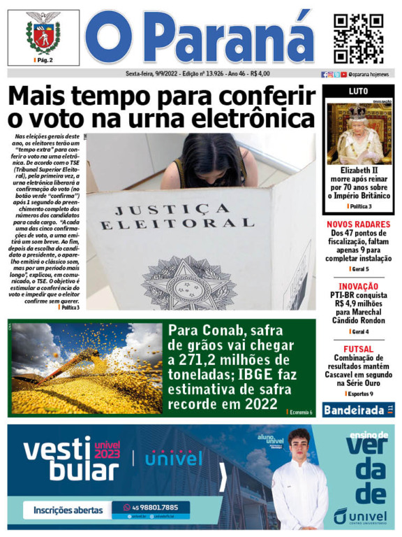 O Paraná | Edição 09/09/2022