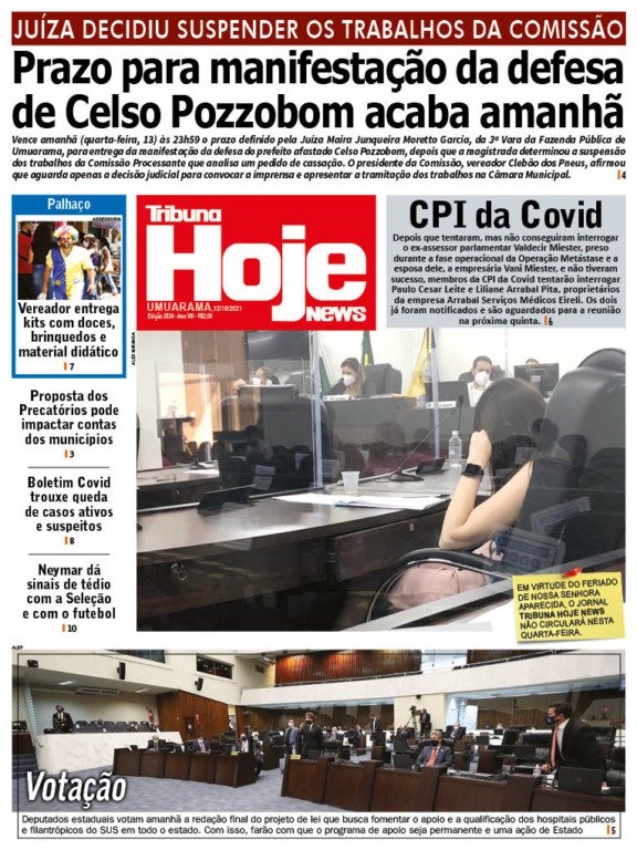 Tribuna Hoje | edição 12/10/2021