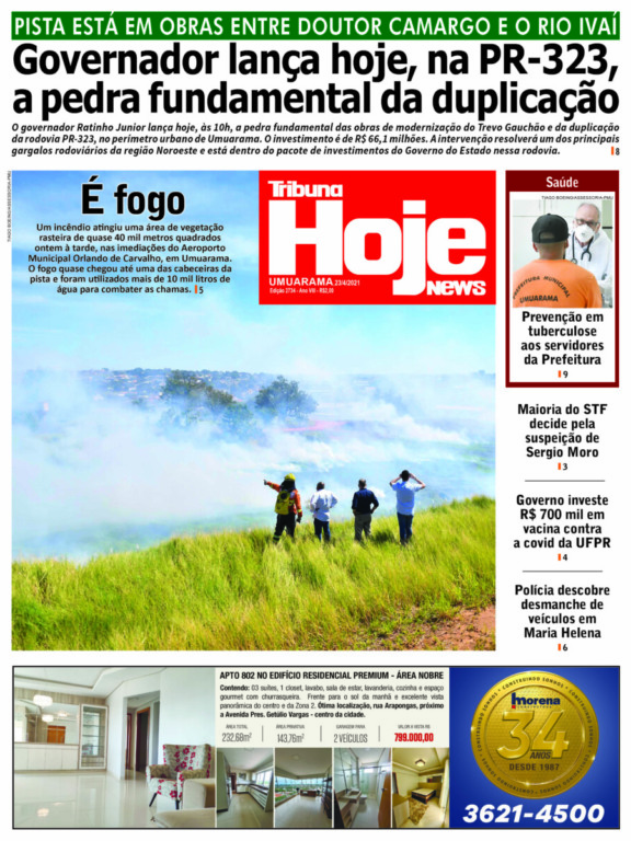Tribuna Hoje News | Edição 23/04/2021