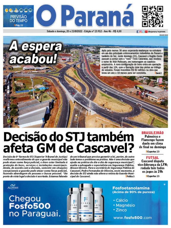 O Paraná | Edição 20/08/2022