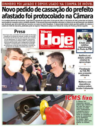 Tribuna Hoje News | Edição 15/10/2021