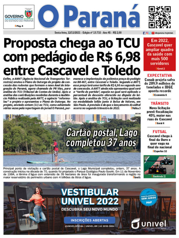 O Paraná | Edição 12/11/2021