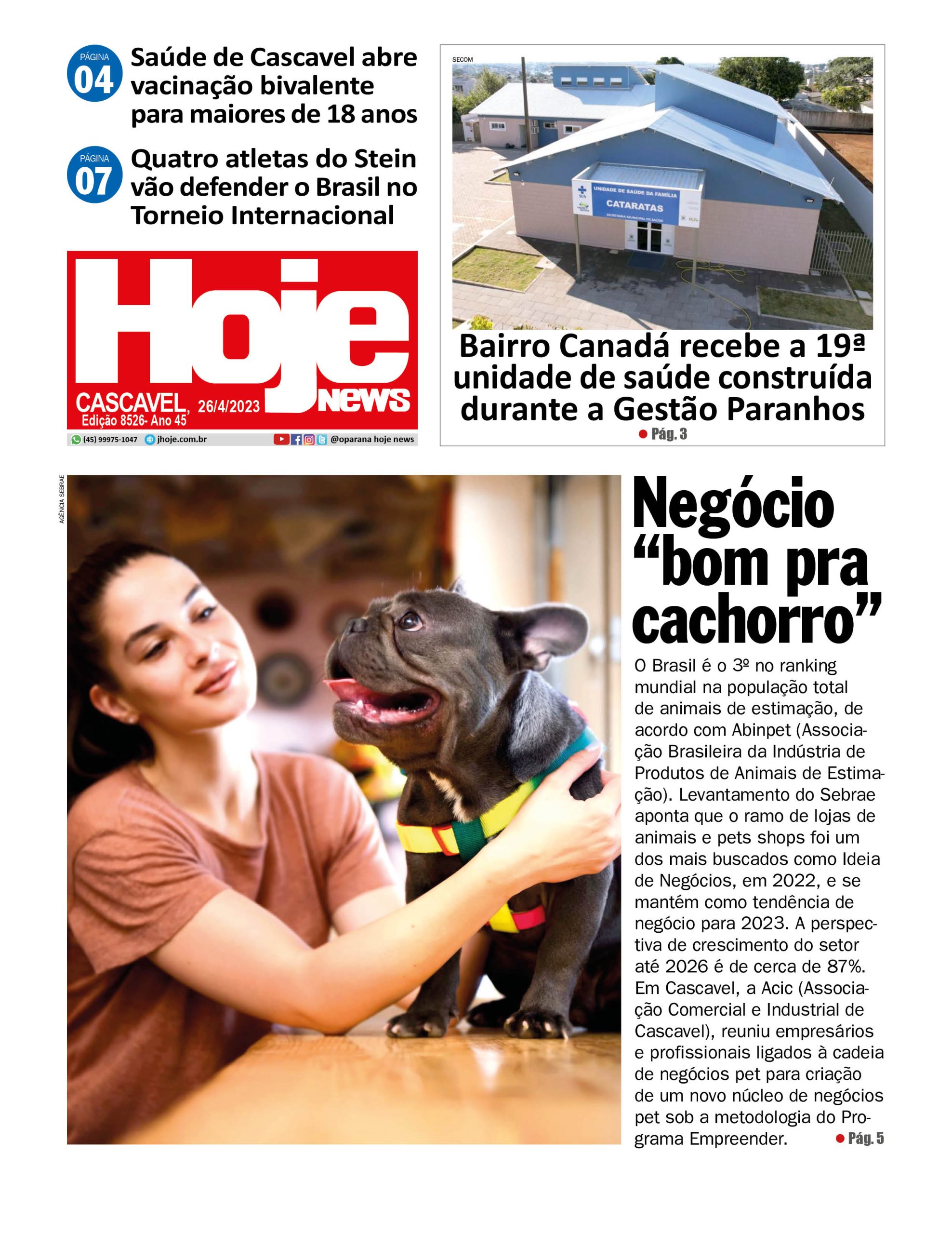 Hoje News | Edição 29/04/2023