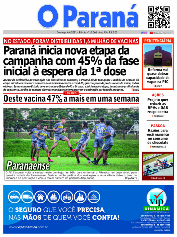 O Paraná | Edição 04/04/2021