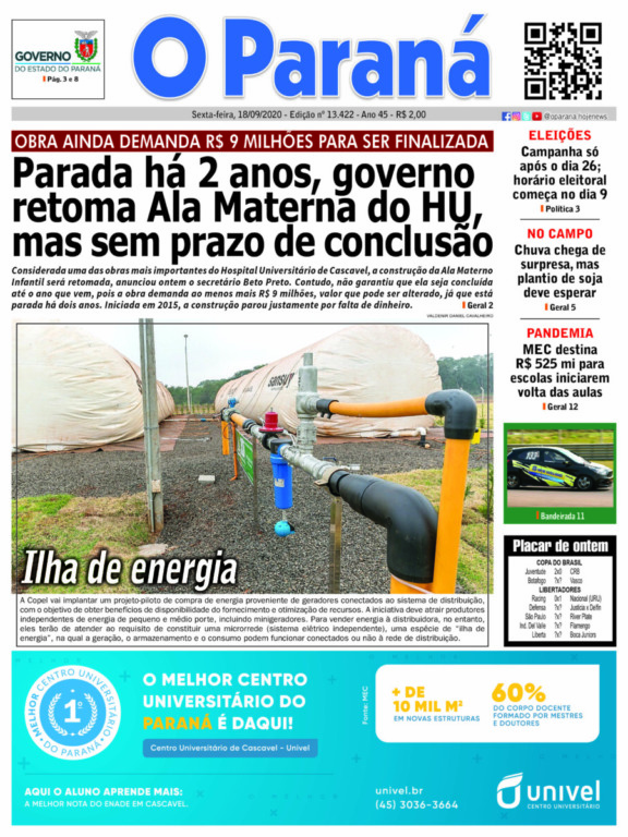 O Paraná | Edição 18/09/2020