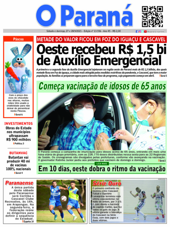 O Paraná | Edição 27 e 28/03/2021