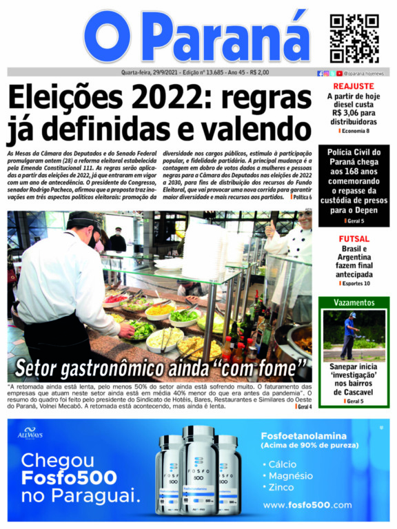 O Paraná | edição 29/09/2021