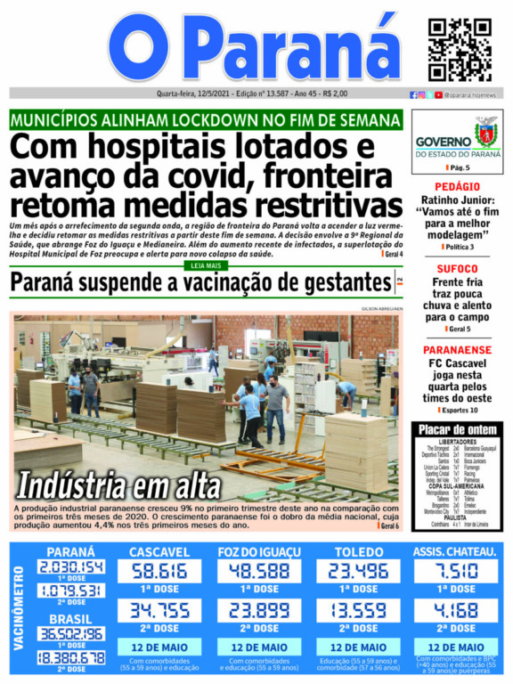 O Paraná | Edição 12/05/2021