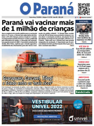 O Paraná | Edição 07/01/2022