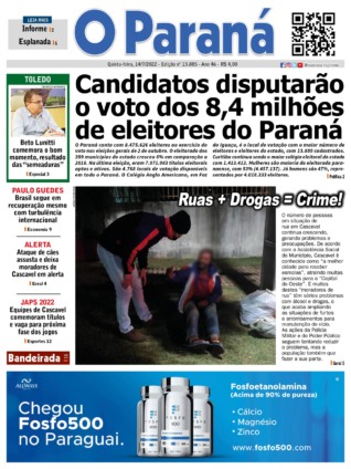 O Paraná | Edição 14/07/2022