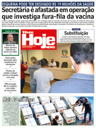 Tribuna Hoje News | Edição 06/05/2021