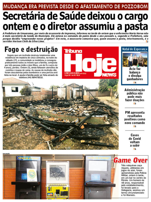 Tribuna Hoje | Edição 04/01/2022