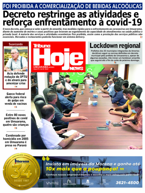Tribuna Hoje News | Edição 24/03/2021