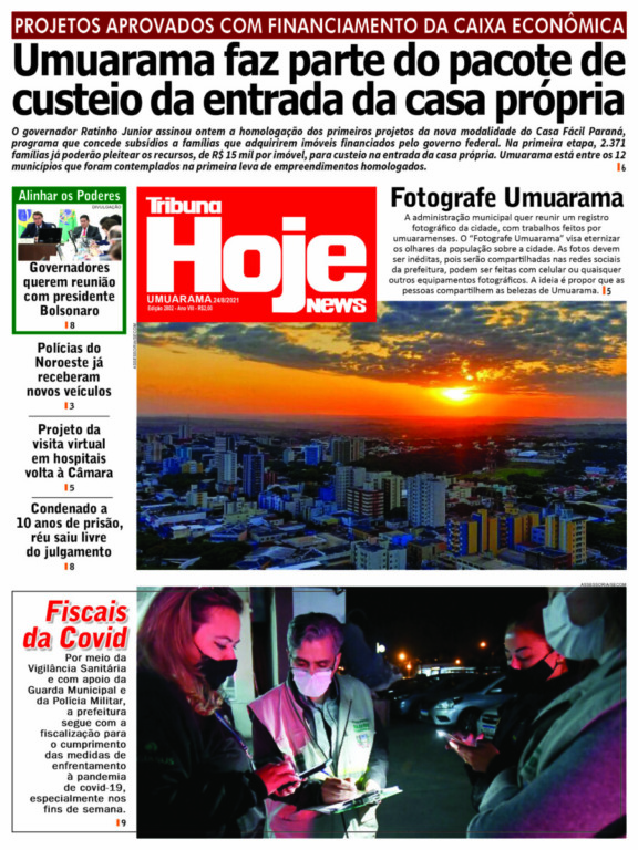 Tribuna Hoje News | Edição 24/08/2021