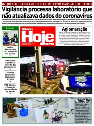 Tribuna Hoje News | Edição 31/08/2021