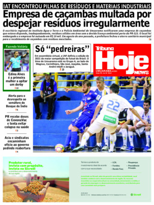 Tribuna Hoje News | Edição 04/03/2021