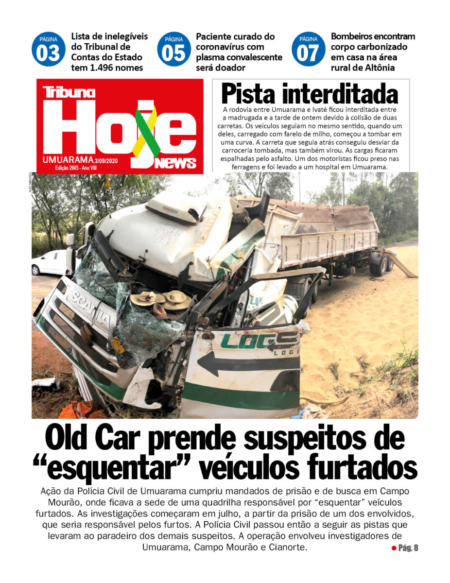 Tribuna Hoje News 03/09/2020