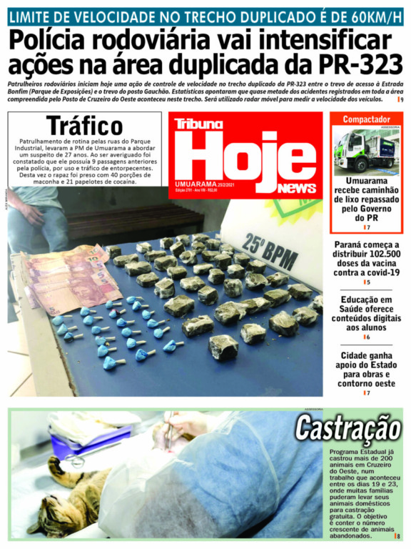 Tribuna Hoje News | Edição 25/02/2021