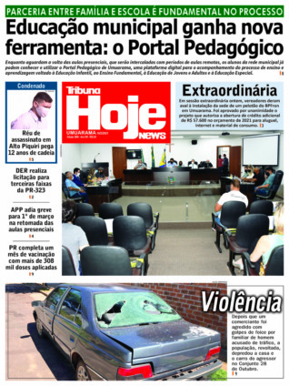 Tribuna Hoje News | Edição 19/02/2021