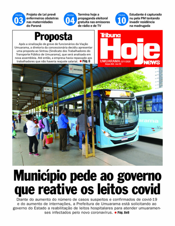 Tribuna Hoje | Edição 12/11/2020 Tribuna Hoje | Edição 12/11/2020