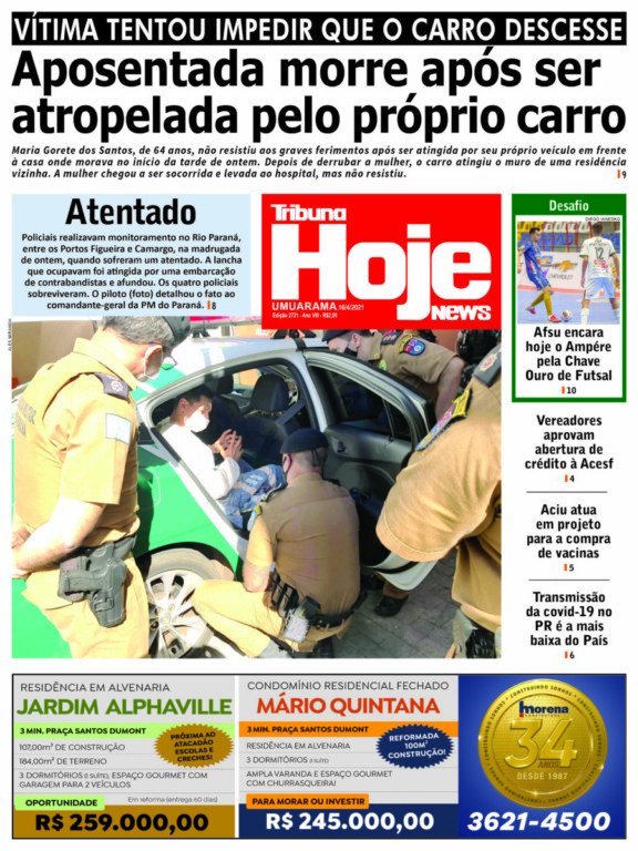Tribuna Hoje News | Edição 16/04/2021
