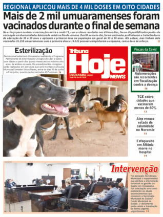 Tribuna Hoje News | Edição 15/06/2021