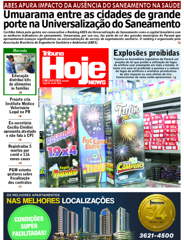Tribuna Hoje News | Edição 16/06/2021