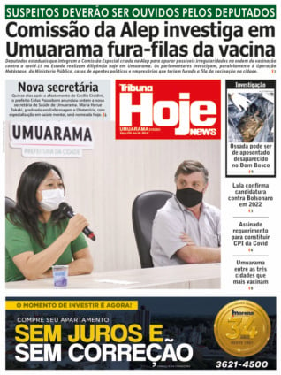 Tribuna HojeNews | edição 21/05/2021