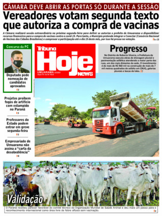 Tribuna Hoje News | Edição 12/03/2021