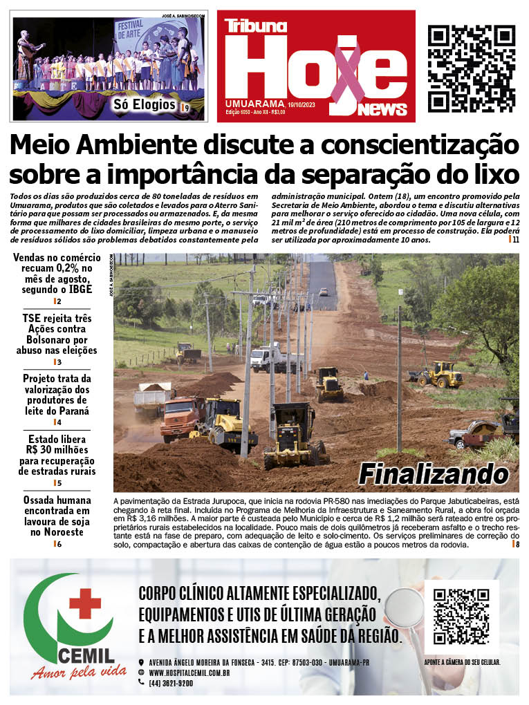 Tribuna Hoje News | Edição 16/09/2020