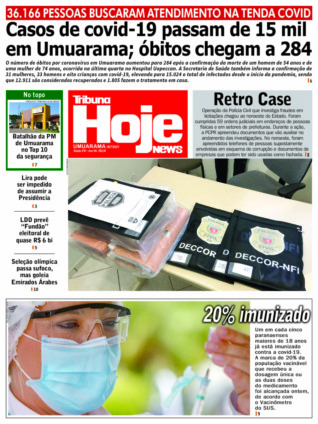 Tribuna Hoje News | edição 16/07/2021