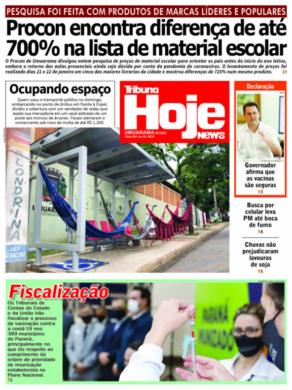 Tribuna Hoje | Edição 26/01