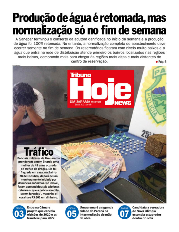 Tribuna Hoje News | Edição 23/10/2020