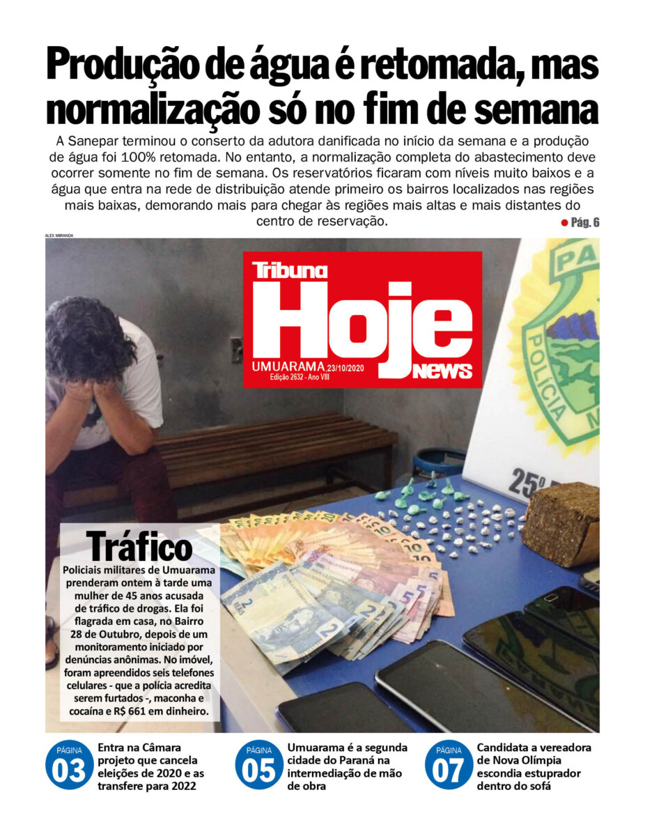 Tribuna Hoje News | Edição 23/10/2020