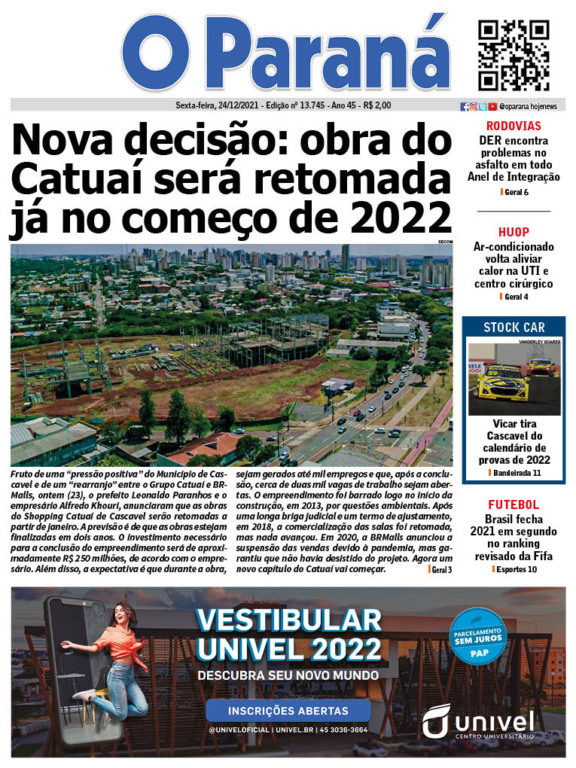O Paraná | Edição 24/12/2021