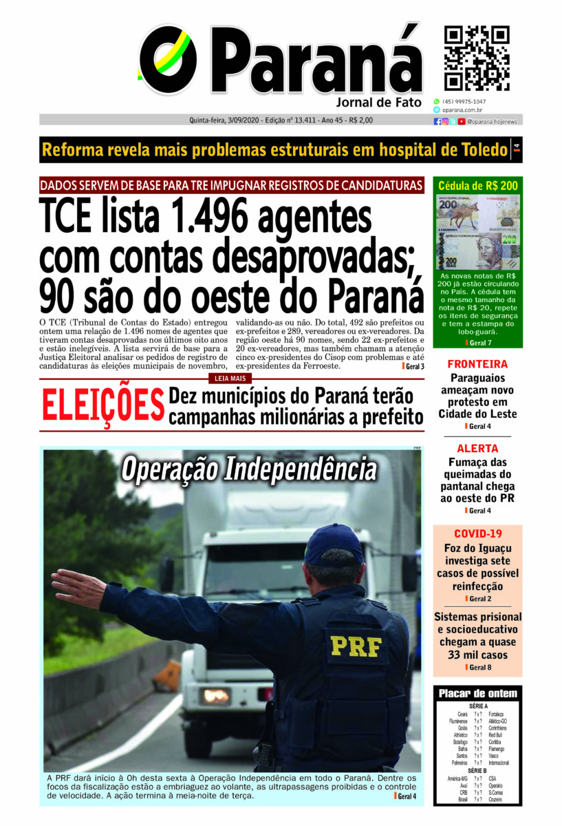 O Paraná 03/09/2020