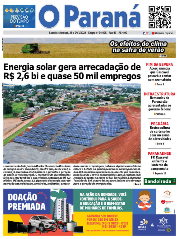 O Paraná | Edição 28/01/2023
