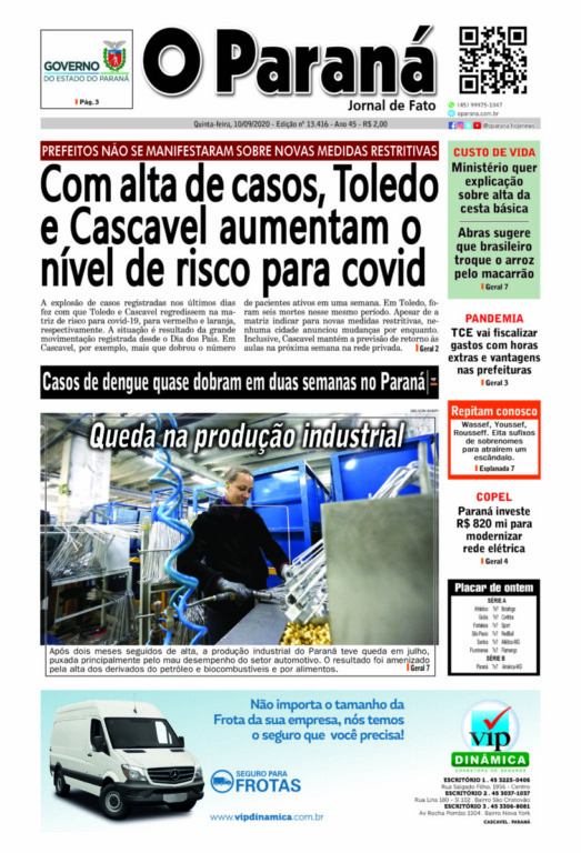 O Paraná | Edição 10/09/2020