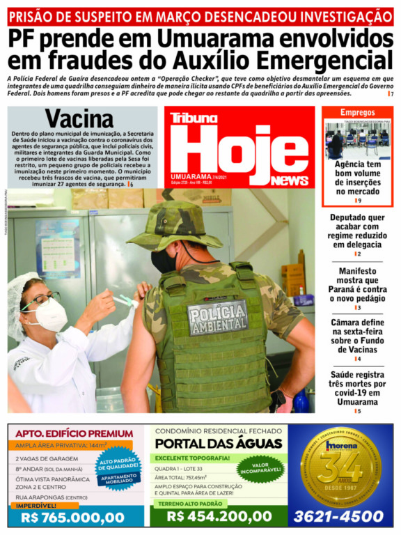 Tribuna Hoje | Edição 07/04/2021