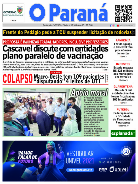 O Paraná | Edição 05/03/2021