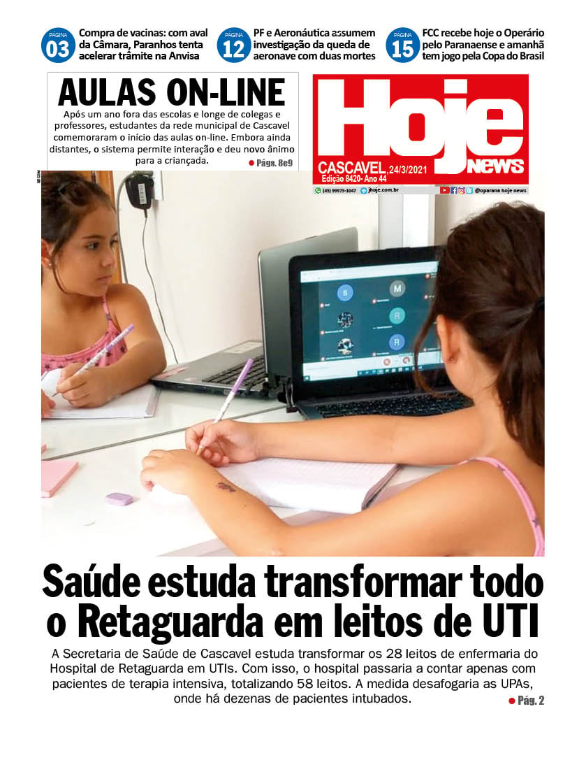 Hoje News | Edição 24/03/2021