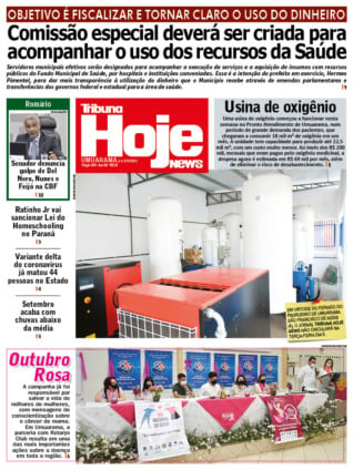 Tribuna Hoje News | Edição 02/10/2021