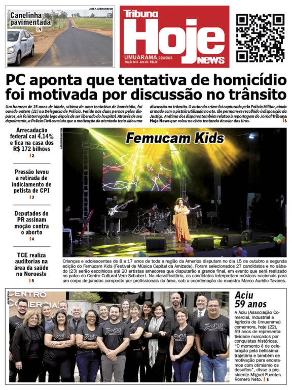 Tribuna Hoje | Edição 22/09/2023