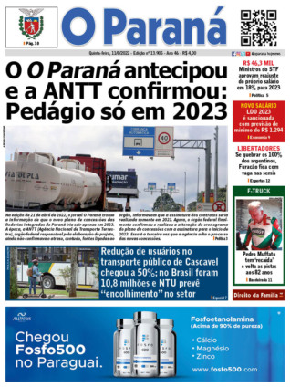 O Paraná | Edição 11/08/2022