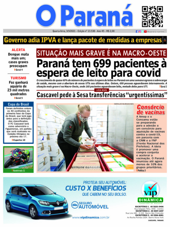 O Paraná | Edição 03/03/2021