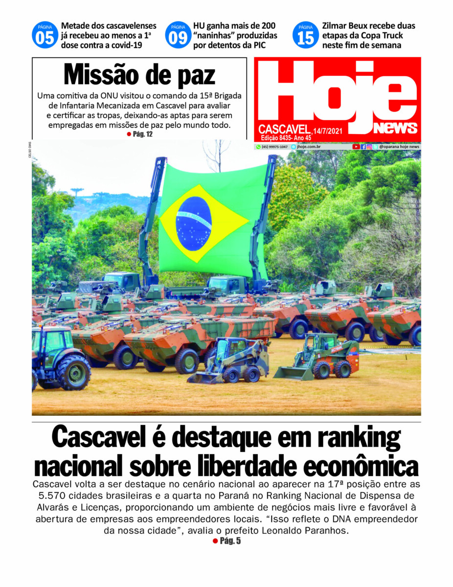 Hoje News | Edição 14/07/2021